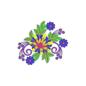 Collared Tunic | Shoulder Embroidery Design