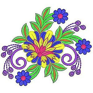 Collared Tunic | Shoulder Embroidery Design