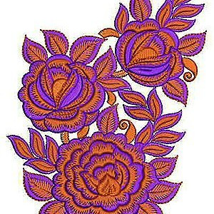 Hijab Latest Embroidery Design