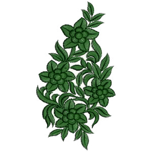 12576 Anarkali Embroidery Design