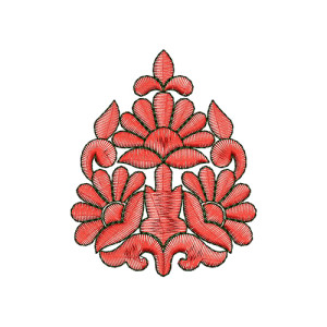 Patch Embroidery Design 12583