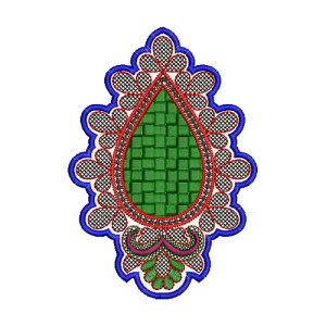 Patch Embroidery Design 12588