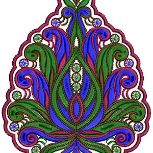 Patch Embroidery Design 12590