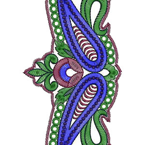 Patch Embroidery Design 12595