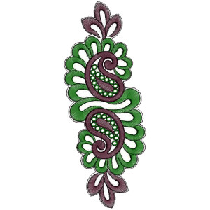 Patch Embroidery Design 12601