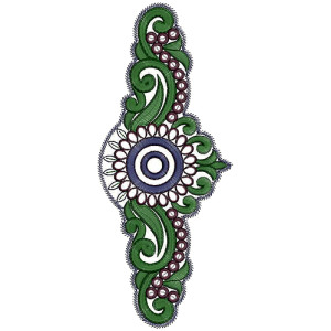 Patch Embroidery Design 12606