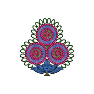 Patch Embroidery Design 12627