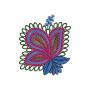 Patch Embroidery Design 12634