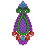 Patch Embroidery Design 12714