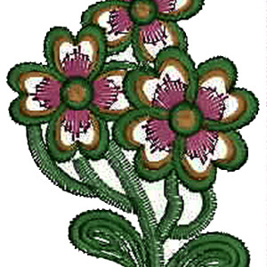 Patch Embroidery Design 12721