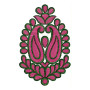 Patch Embroidery Design 12923