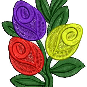 Patch Embroidery Design 12924