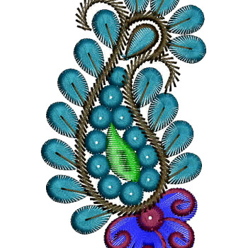 Patch Embroidery Design 12929