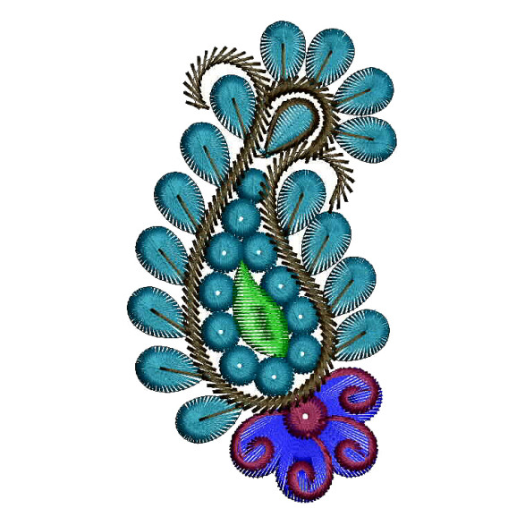 Patch Embroidery Design 12929