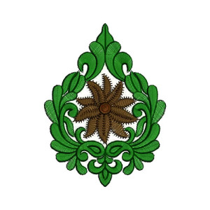 Patch Embroidery Design 12975
