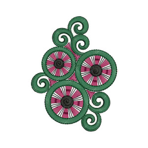 Patch Embroidery Design 12982