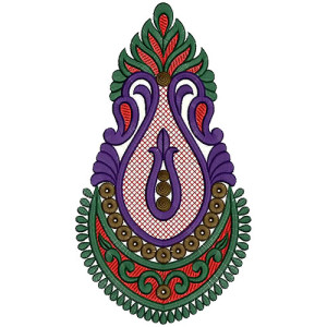 Patch Embroidery Design 12998