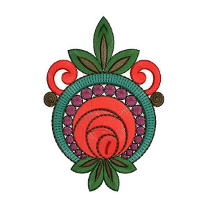 Patch Embroidery Design 13027