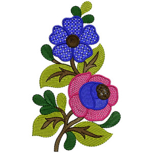 Patch Embroidery Design 13032