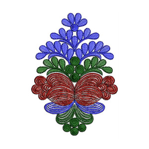 Patch Embroidery Design 13042