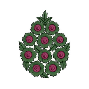 Patch Embroidery Design 13046