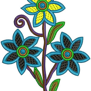 Patch Embroidery Design 13047