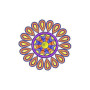Circle Embroidery Design
