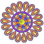 Circle Embroidery Design