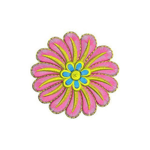 Small Flower Applique Embroidey design
