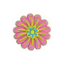 Small Flower Applique Embroidey design