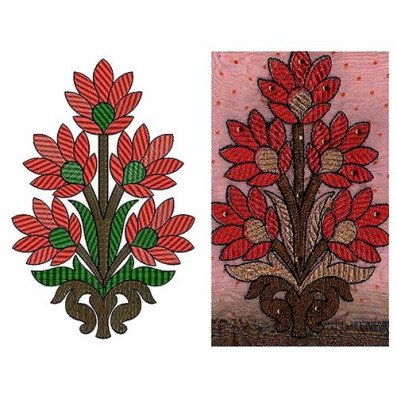 Patch Embroidery Design 13238