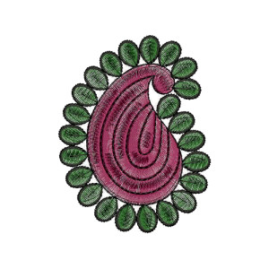 Patch Embroidery Design 13259