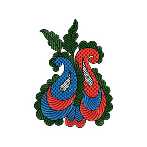 Patch Embroidery Design 13267