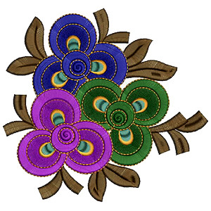 Fancy Patch Embroidery  13312