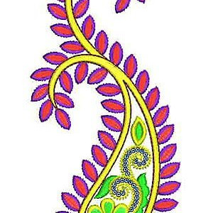 Awesome Paisley Embroidery