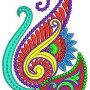 Mexican Embroidery Design Patch 1338