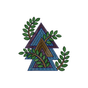 Trendy Embroidery Patch Design 13410