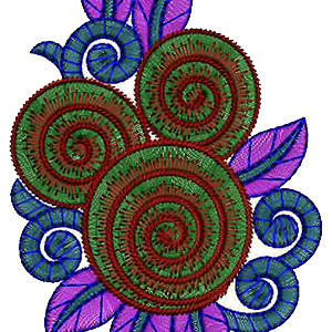 Bollywood Style Embroidery Design 13411