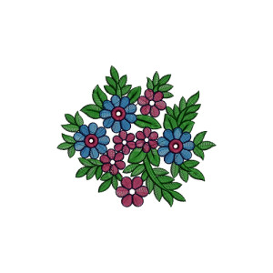 Machine Embroidery Patch Design 13432