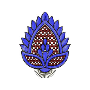 Suits Embroidery Design 13433