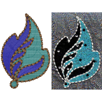 Flat Embroidery 13549