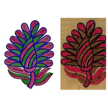 Embroidery Simple Design 13550