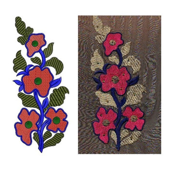 Beautiful Embroidery Design 13564