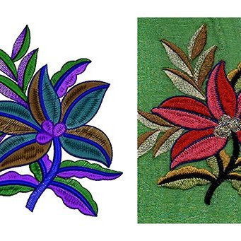 Punjabi Suit Patch Pattern 13570