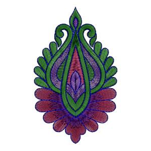 Fancy Embroidery Suits Design 13584