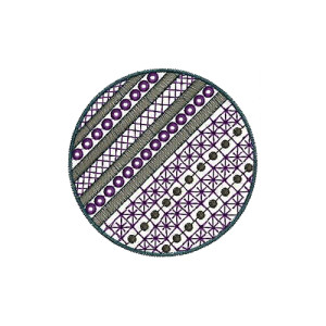 Wall Art Embroidery Design 13624