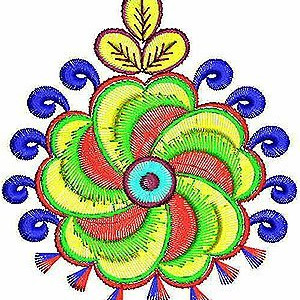 Small & Nice Applique Embroidery Design 1436