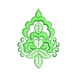 African Saree Embroidery Patch Design 14552