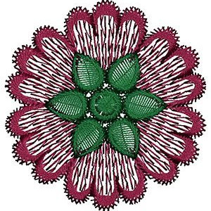 Machine Embroidery Patch Design 14554
