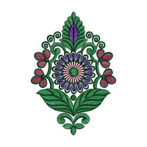 Colorful Embroidery Patch Design 14556